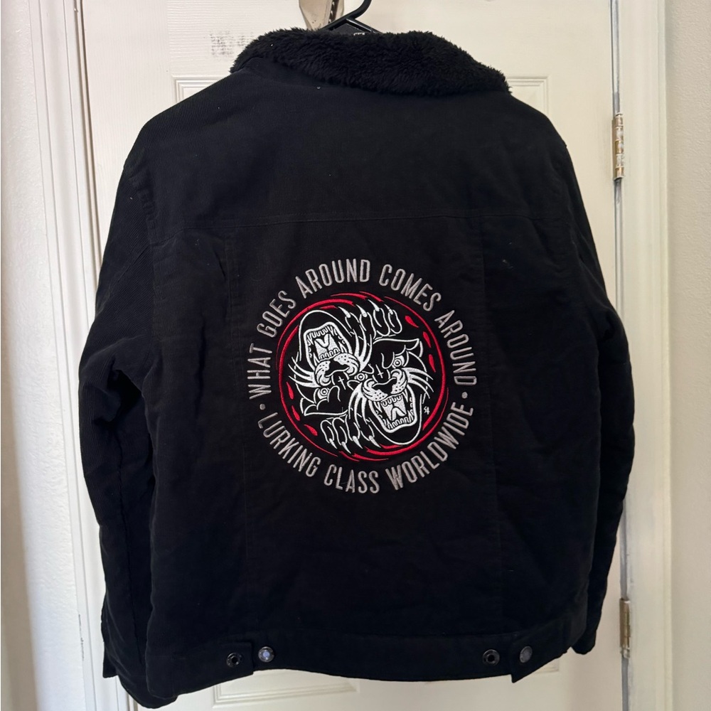 Black corduroy jacket